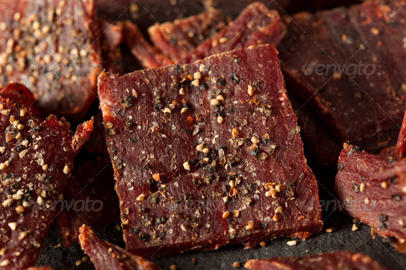 Dried Peppered Beef Jerky (Misc) Photo Download