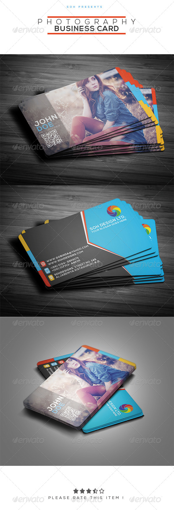 GraphicRiver Photography Business Card Template 8373002 GraphicRiver Photography Business Card Template 8373002
