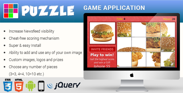 CodeCanyon Premium HTML5 Puzzle Game App 8409799 CodeCanyon Premium HTML5 Puzzle Game App 8409799