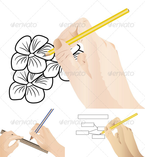 GraphicRiver Human Draw Using Pencil 8409803 GraphicRiver Human Draw Using Pencil 8409803