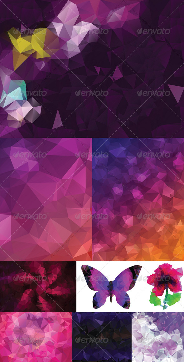 GraphicRiver Purple Geometric Background 8409806 GraphicRiver Purple Geometric Background 8409806