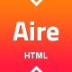 Aire - App Landing Page HTML5/Less Template Aire - App Landing Page HTML5/Less Template - ThemeForest Item for Sale