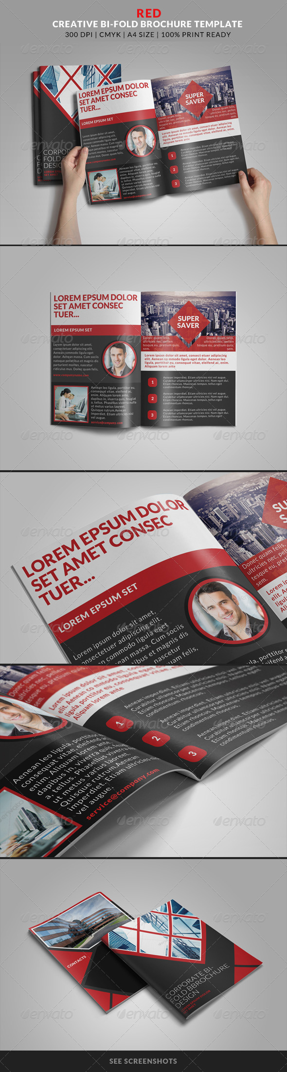 GraphicRiver Red Creative Bi-Fold Brochure Template 8203269 GraphicRiver Red Creative Bi-Fold Brochure Template 8203269
