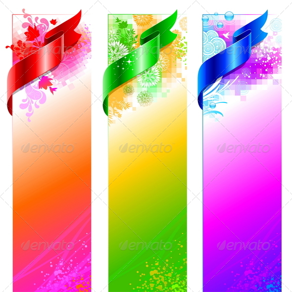 GraphicRiver Abstract Colorful Design with Ribbon 8411757 GraphicRiver Abstract Colorful Design with Ribbon 8411757
