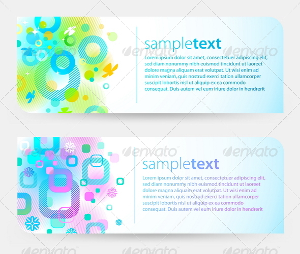 GraphicRiver Abstract Vector Colorful Banners 8412106 GraphicRiver Abstract Vector Colorful Banners 8412106