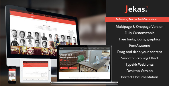 Jekas - Multipurpose Muse Template