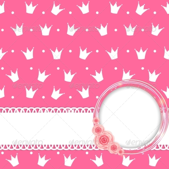 GraphicRiver Princess Crown Background Vector Illustration 8414973 GraphicRiver Princess Crown Background Vector Illustration 8414973