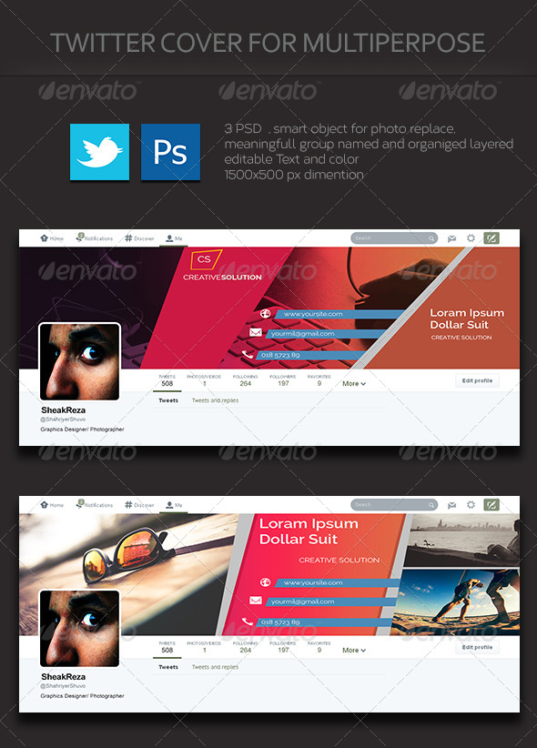 GraphicRiver Multipurpose Twitter Cover 1.0 8415411 GraphicRiver Multipurpose Twitter Cover 1.0 8415411