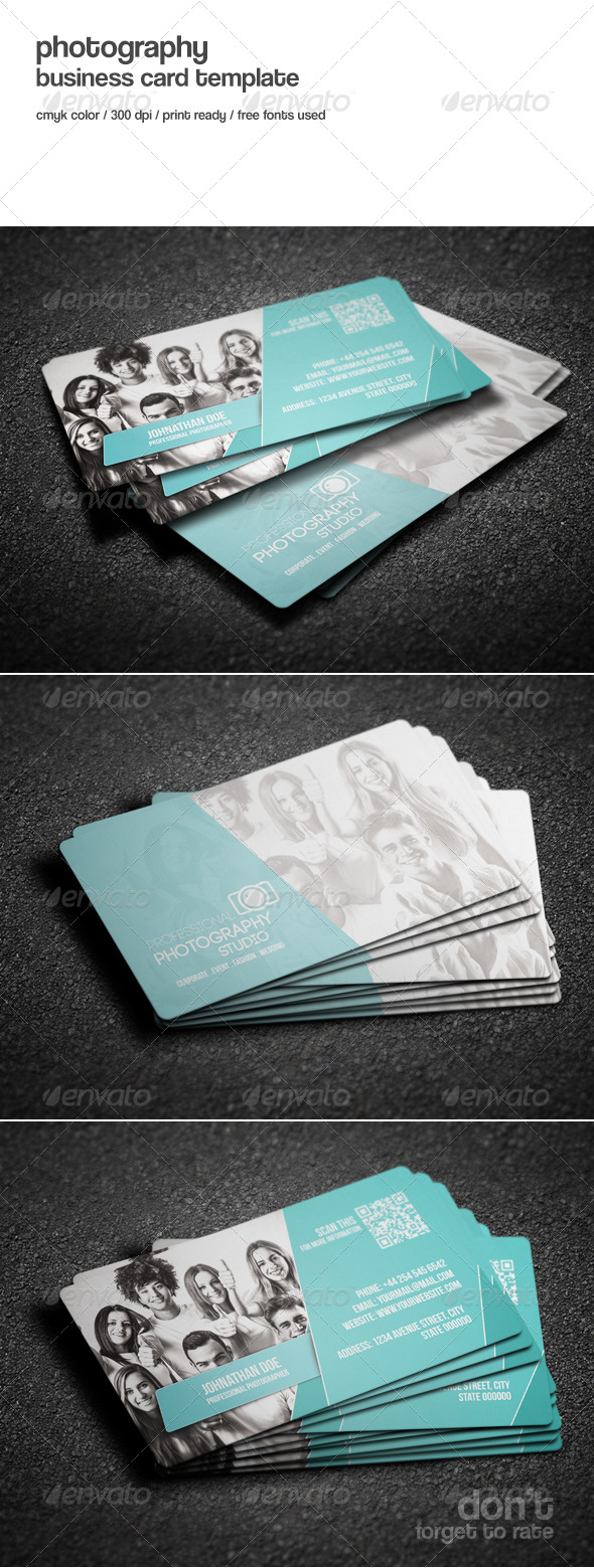 GraphicRiver Photography Studio Business Card 8415426 GraphicRiver Photography Studio Business Card 8415426