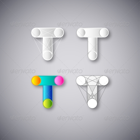 GraphicRiver Abstract Letter T 8417240 GraphicRiver Abstract Letter T 8417240