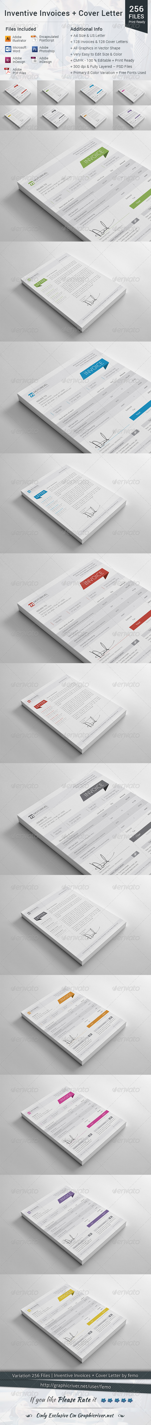 Inventive Invoices & Cover Letter Inventive Invoices & Cover Letter