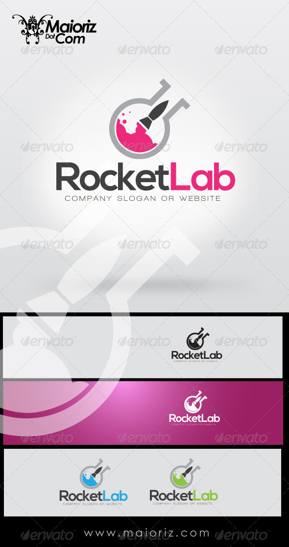 GraphicRiver Rocket Lab Logo Template 8418554 GraphicRiver Rocket Lab Logo Template 8418554