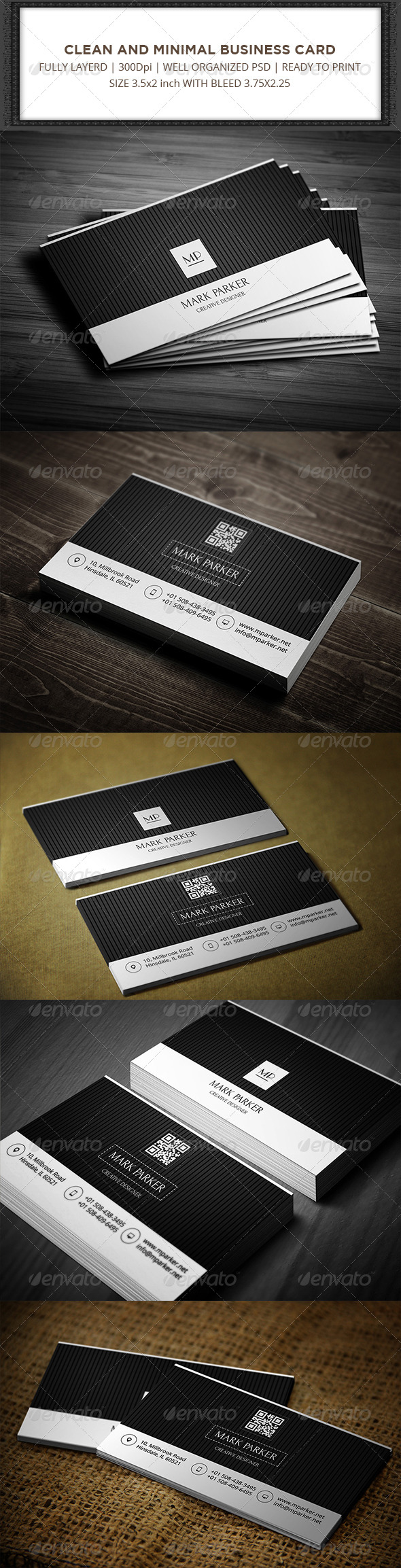 GraphicRiver Clean and Minimal Business Card 8419266 GraphicRiver Clean and Minimal Business Card 8419266