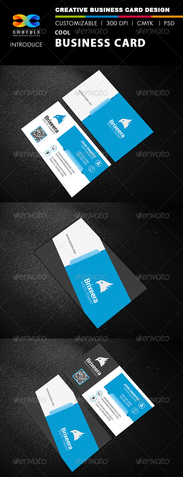 GraphicRiver Cool Business Card 8422249 GraphicRiver Cool Business Card 8422249