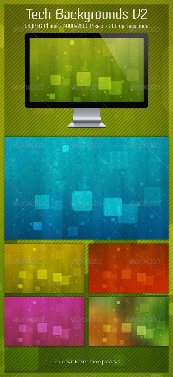 GraphicRiver Tech Backgrounds V2 8423826 GraphicRiver Tech Backgrounds V2 8423826