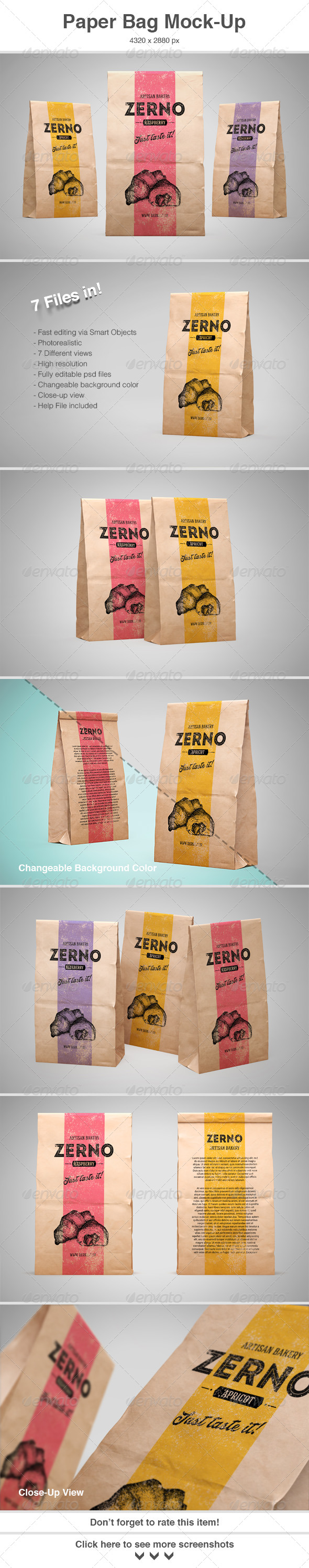 GraphicRiver Paper Bag Mock-Up 8424278 GraphicRiver Paper Bag Mock-Up 8424278