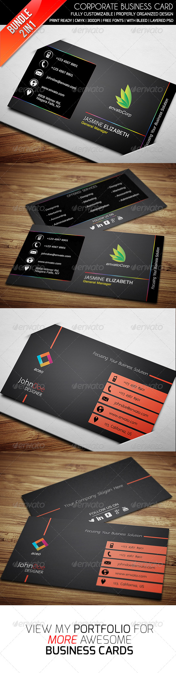GraphicRiver Ethanfx Business Card Bundle Vol 2 8417384 GraphicRiver Ethanfx Business Card Bundle Vol 2 8417384