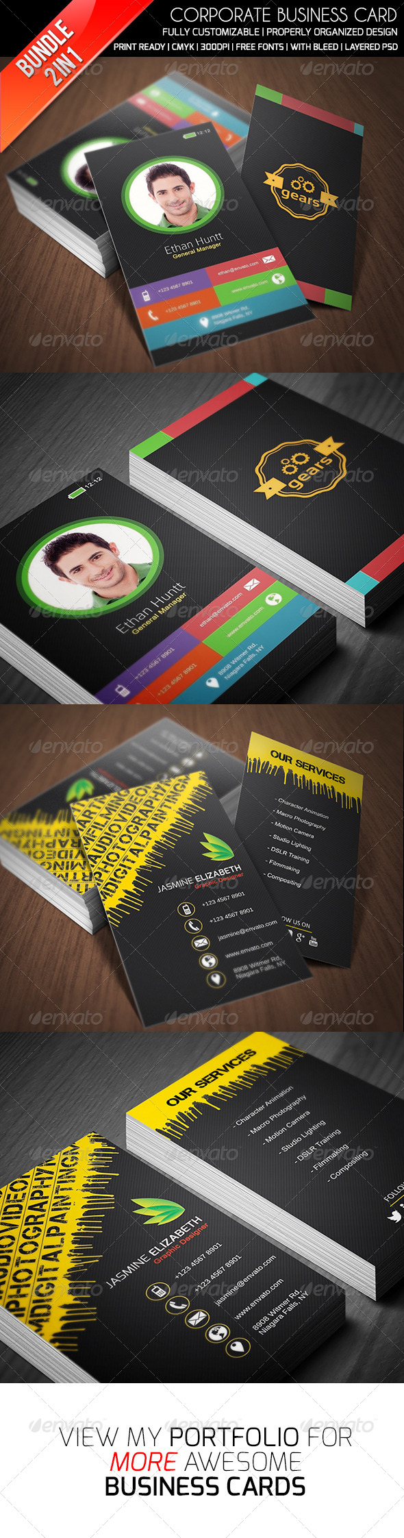 Ethanfx Business Card Bundle Vol 3 (Business Cards)