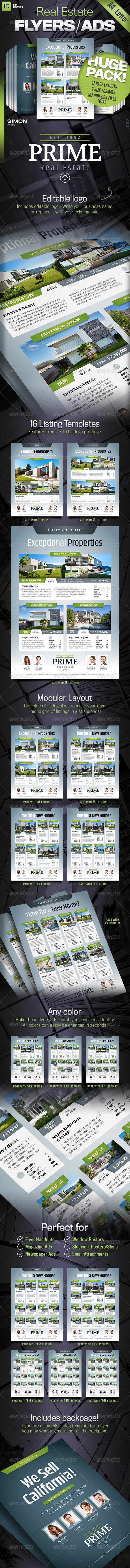 GraphicRiver Real Estate Flyers Ads Prime 8428356 GraphicRiver Real Estate Flyers Ads Prime 8428356