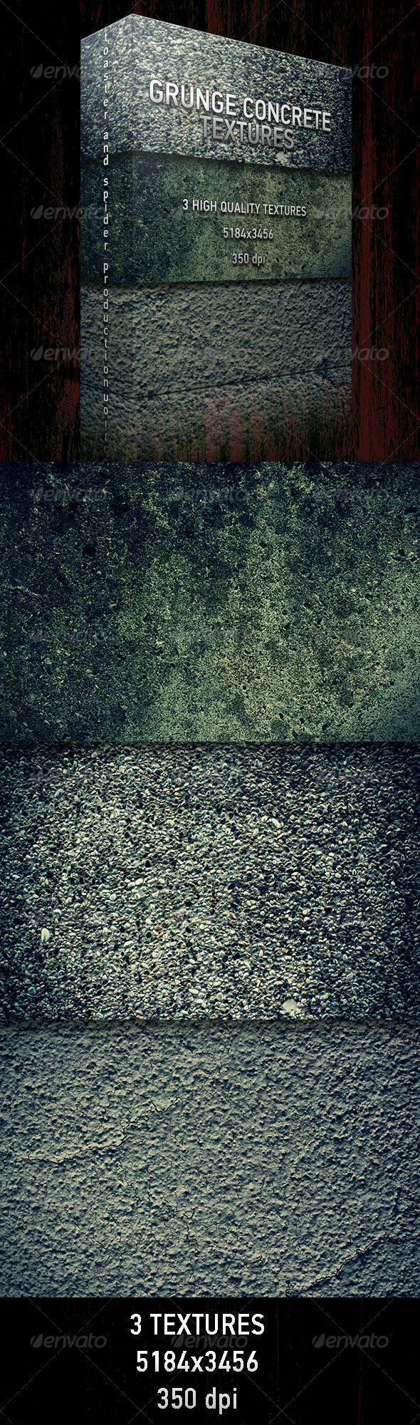 GraphicRiver Grunge Concrete Textures 8429433 GraphicRiver Grunge Concrete Textures 8429433