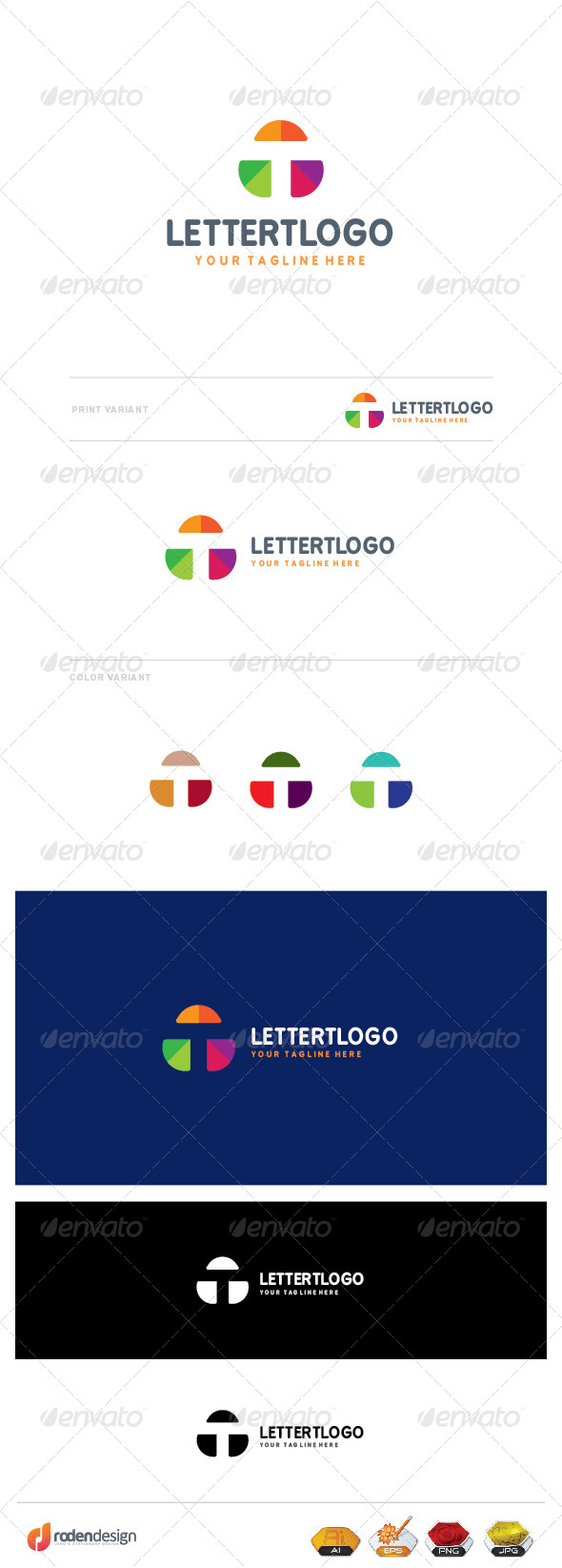 GraphicRiver T Letter Logo 8429610 GraphicRiver T Letter Logo 8429610