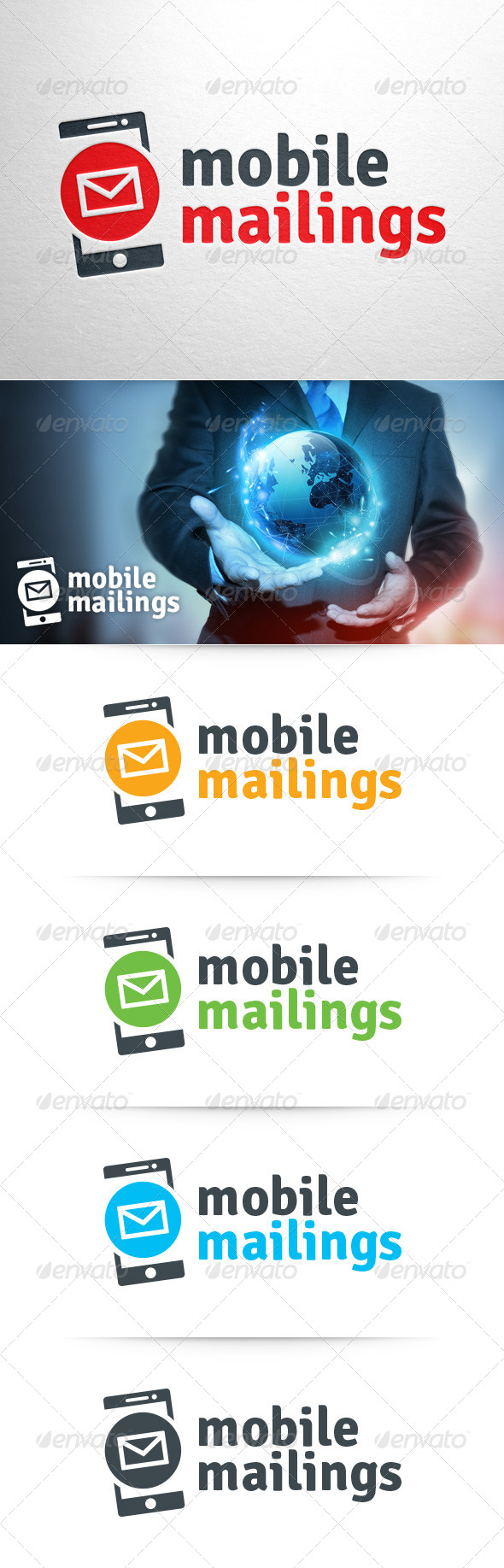GraphicRiver Mobile Mailings Logo Template 8429721 GraphicRiver Mobile Mailings Logo Template 8429721