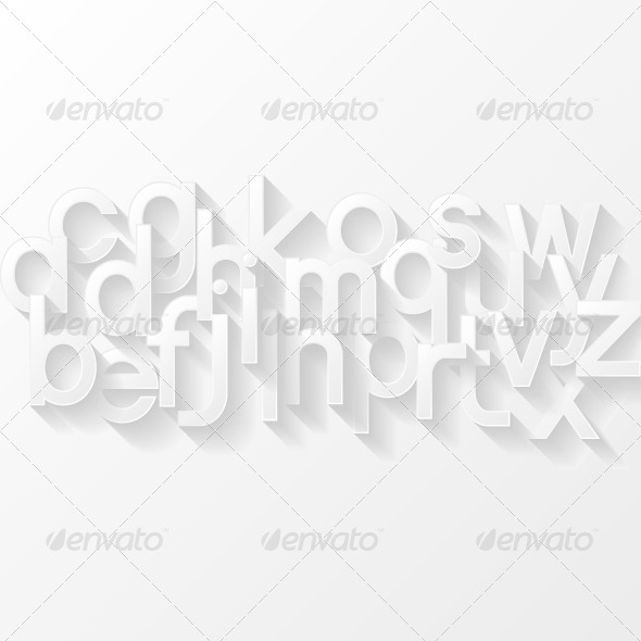 GraphicRiver Abstract Background with Alphabet 8430184 GraphicRiver Abstract Background with Alphabet 8430184