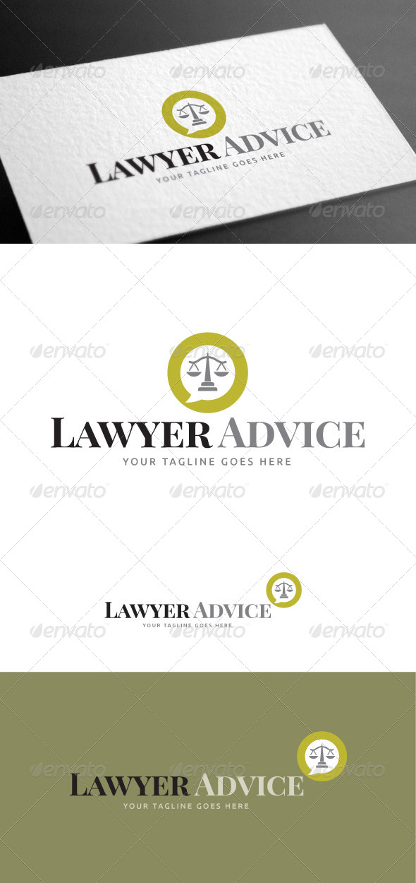 GraphicRiver Lawyer Advice Logo Template 8426998 GraphicRiver Lawyer Advice Logo Template 8426998