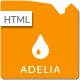 Adelia - Simple and Clean HTML Template Adelia - Simple and Clean HTML Template - ThemeForest Item for Sale