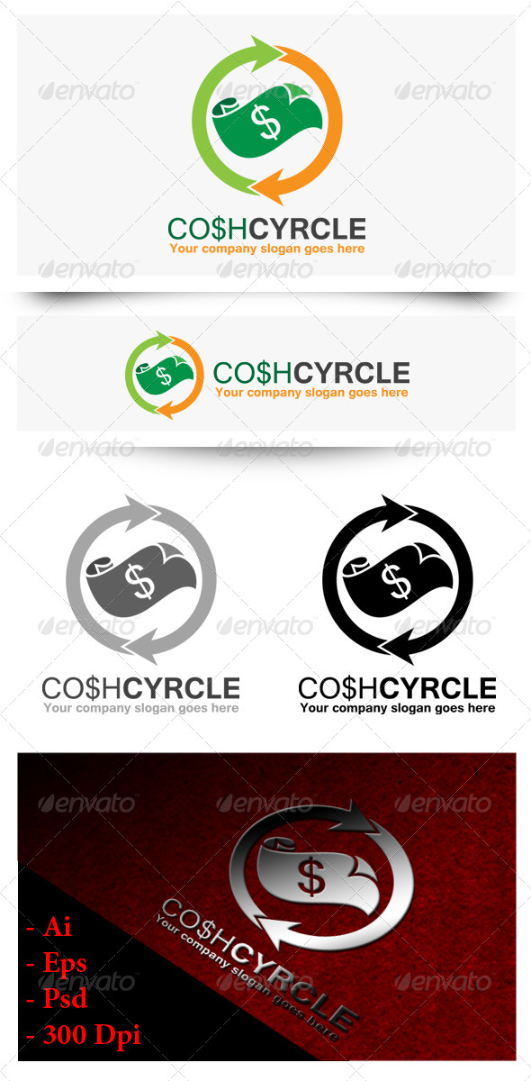 GraphicRiver Cosh Circle Logo 8430667 GraphicRiver Cosh Circle Logo 8430667