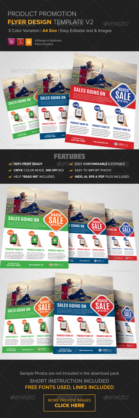 GraphicRiver Product Promotion Flyer Design Template v2 8430716 GraphicRiver Product Promotion Flyer Design Template v2 8430716