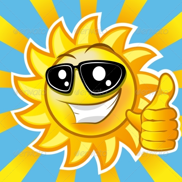 GraphicRiver Smiling Sun 8431032 GraphicRiver Smiling Sun 8431032