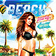 Beach Party Flyer Beach Party Flyer - GraphicRiver Item for Sale