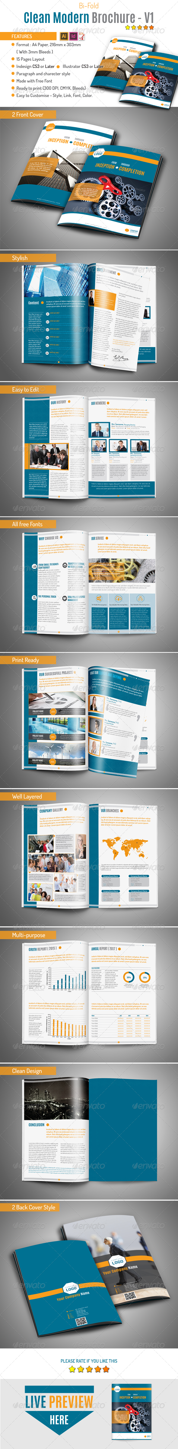 GraphicRiver Clean Modern Brochure v1 8397719 GraphicRiver Clean Modern Brochure v1 8397719