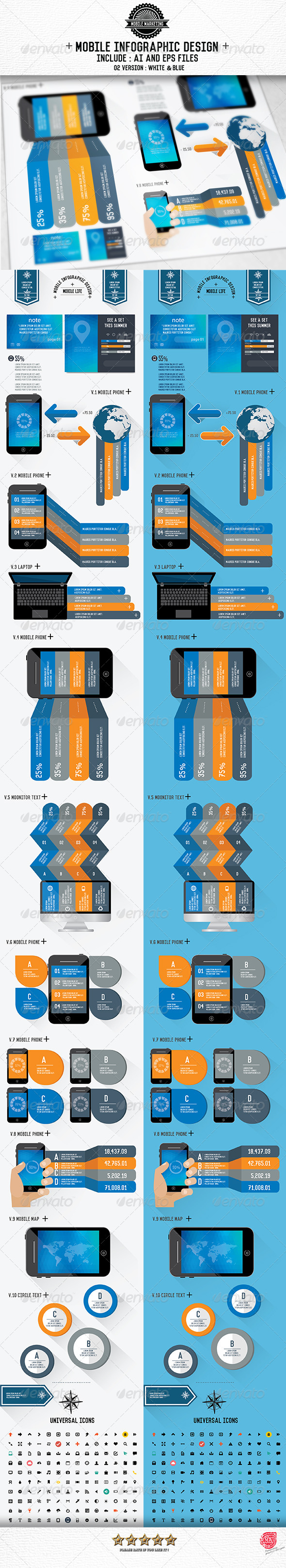 GraphicRiver Mobile Phone Infographics Design 8432431 GraphicRiver Mobile Phone Infographics Design 8432431
