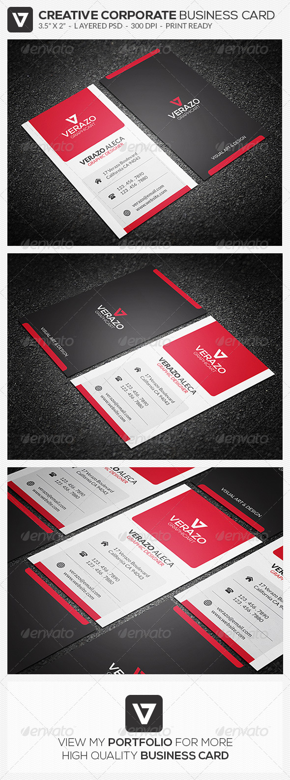 GraphicRiver Creative Corporate Business Card 51 8432678 GraphicRiver Creative Corporate Business Card 51 8432678