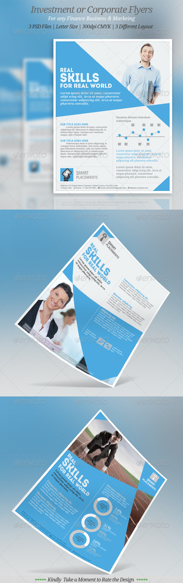 Multipurpose Corporate Flyer Templates (Corporate)