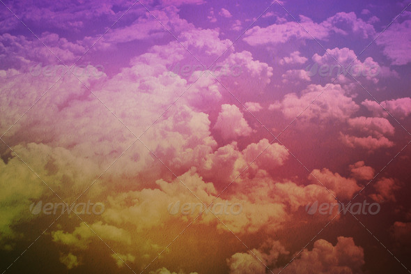 Above The Clouds Background - Stock Photo - Images