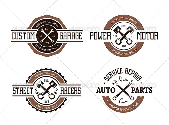 Vector Auto Emblems