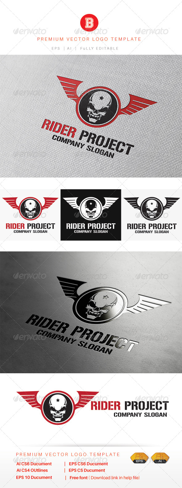 GraphicRiver Rider Project 8434185 GraphicRiver Rider Project 8434185
