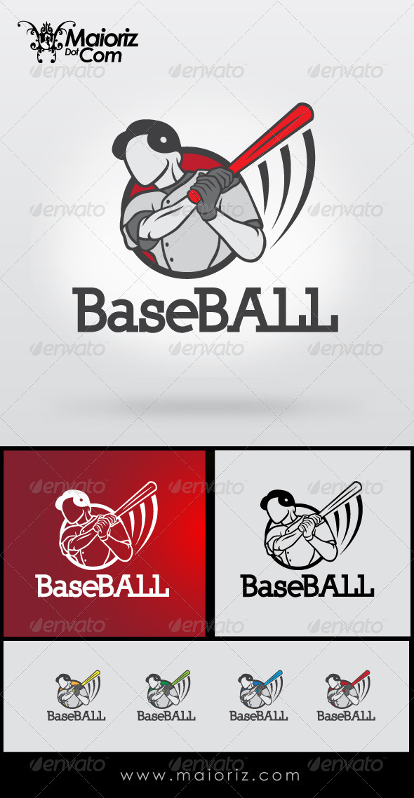 GraphicRiver Baseball Logo Template 8434697 GraphicRiver Baseball Logo Template 8434697