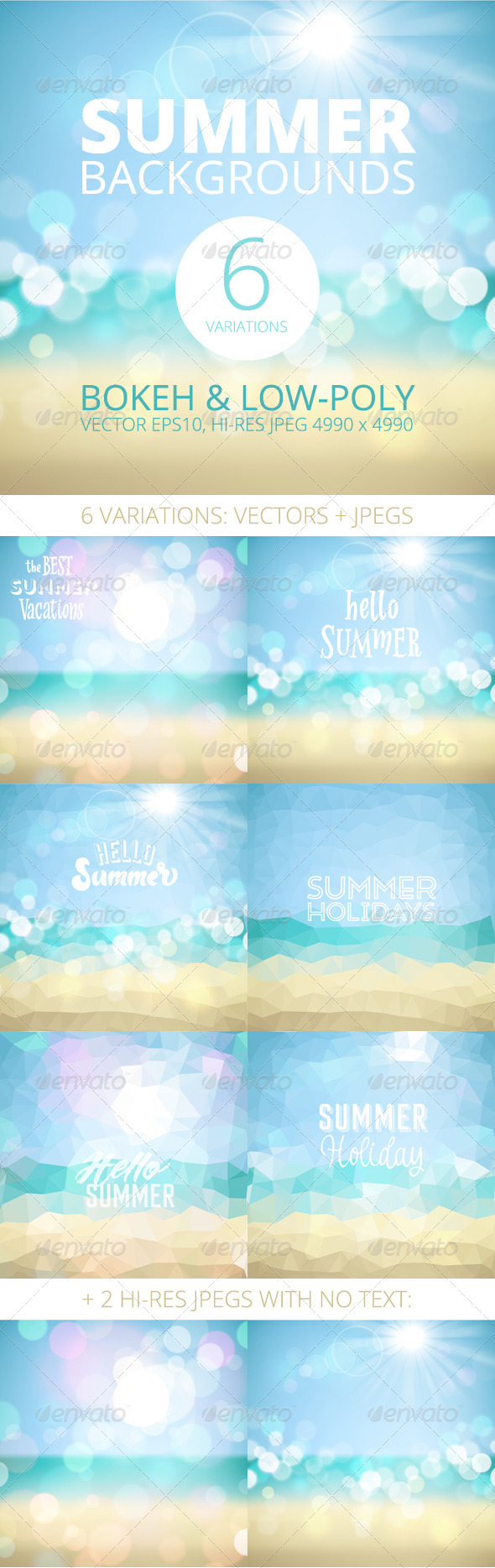 GraphicRiver Summer Holiday Tropical Beach Background 8435196 GraphicRiver Summer Holiday Tropical Beach Background 8435196