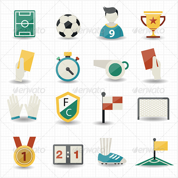 GraphicRiver Soccer Icons 8435202 GraphicRiver Soccer Icons 8435202