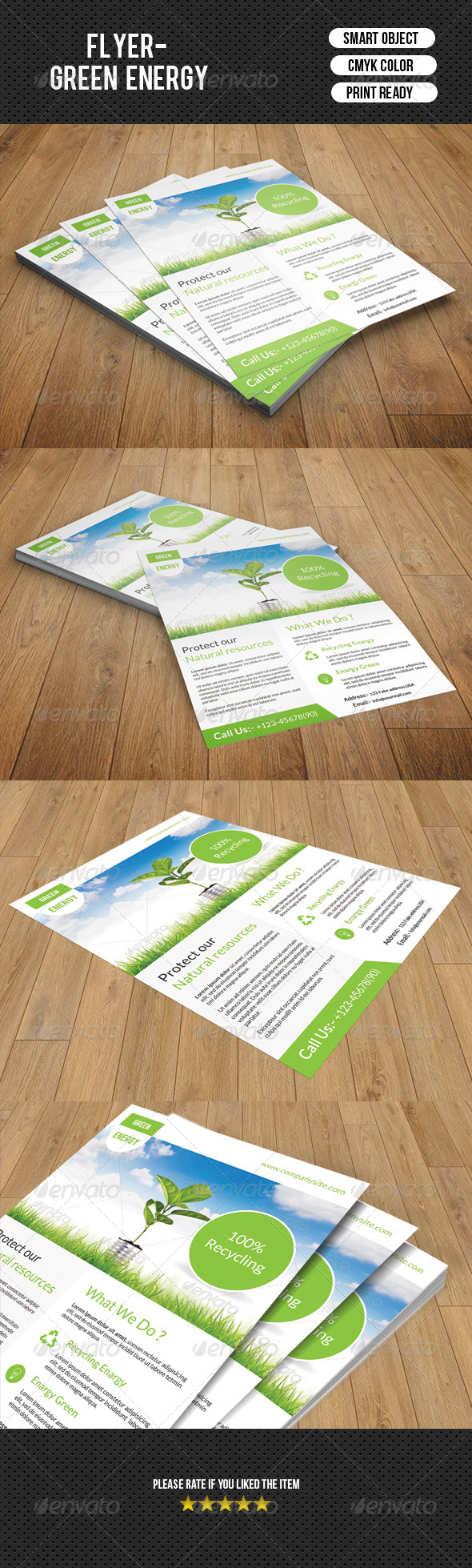 GraphicRiver Green Energy Flyer-V94 8435422 GraphicRiver Green Energy Flyer-V94 8435422