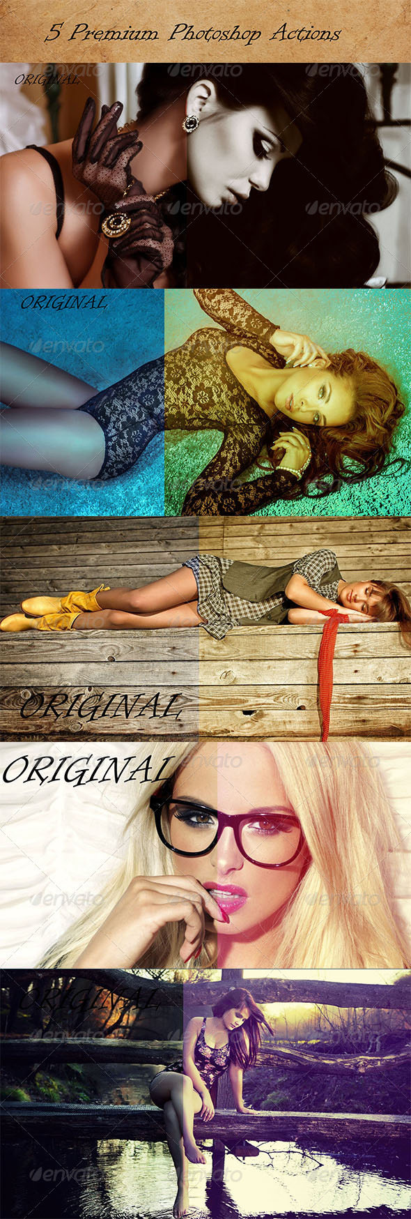 GraphicRiver 5 Premium Photoshop Actions 8436703 GraphicRiver 5 Premium Photoshop Actions 8436703