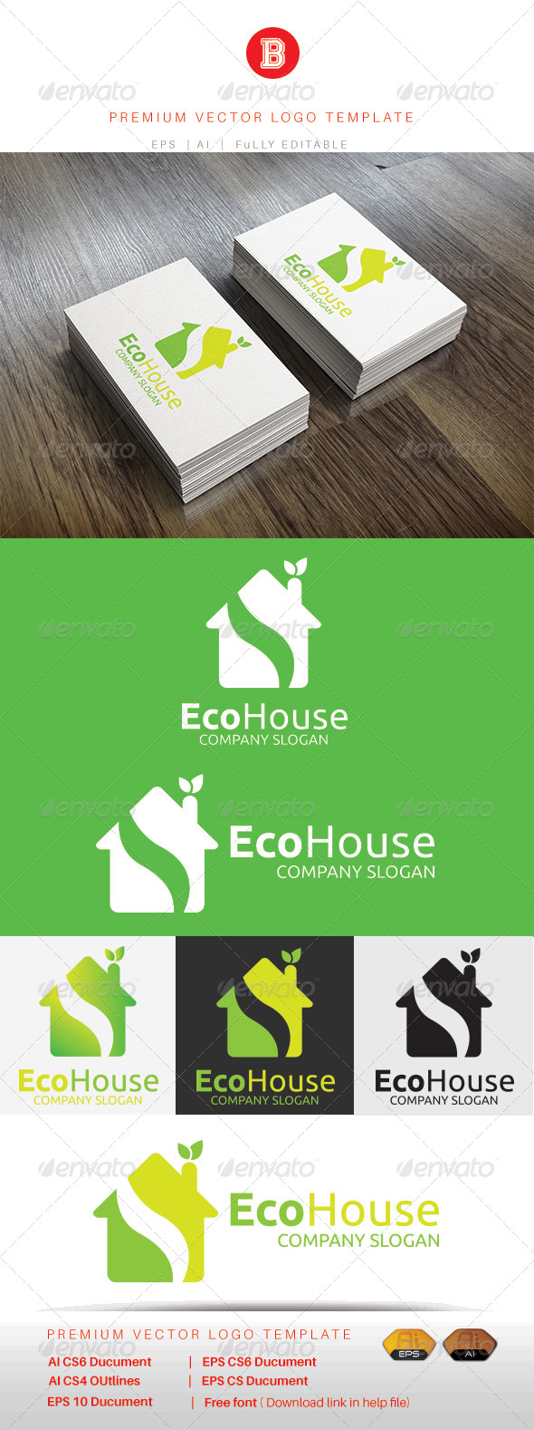GraphicRiver Eco House 8436720 GraphicRiver Eco House 8436720
