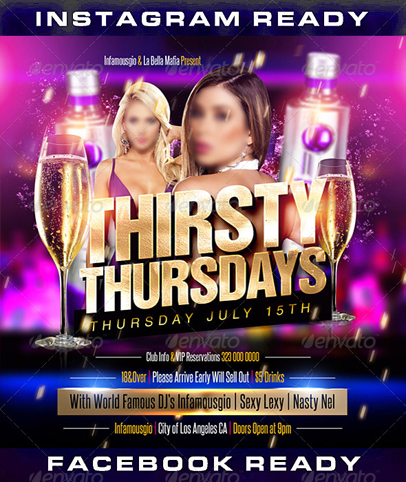 Thirsty Thursdays 3 (Clubs & Parties)