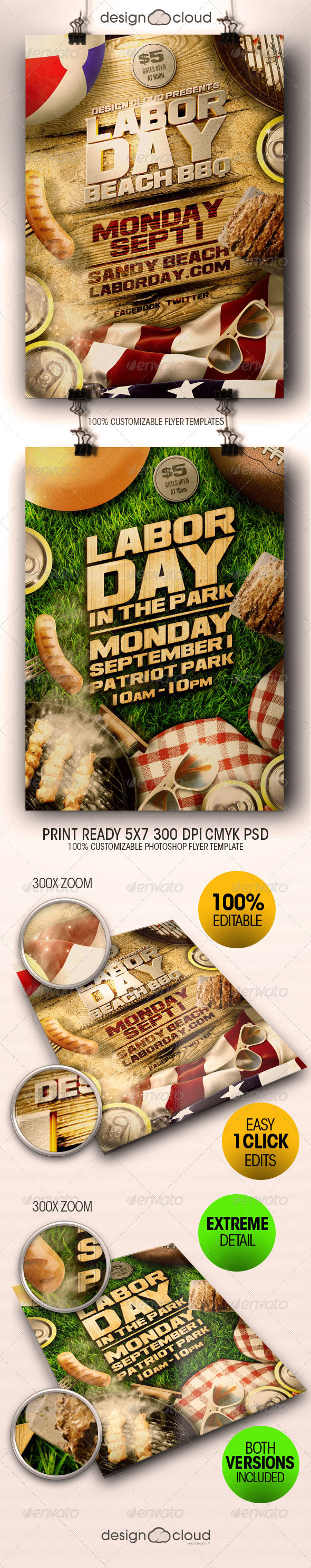 GraphicRiver Labor Day Beach and Park Party Flyer Template Duo 8438272 GraphicRiver Labor Day Beach and Park Party Flyer Template Duo 8438272