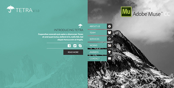 ThemeForest Tetra Adobe Muse Template 8234562 ThemeForest Tetra Adobe Muse Template 8234562