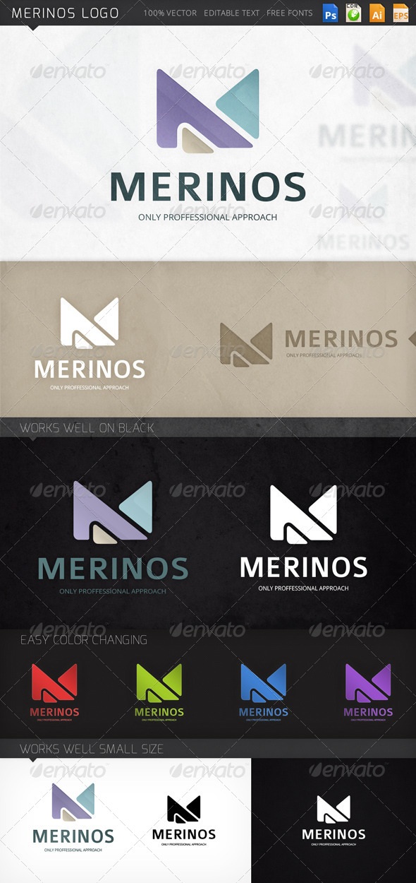 GraphicRiver Merinos Logo 8448091 GraphicRiver Merinos Logo 8448091